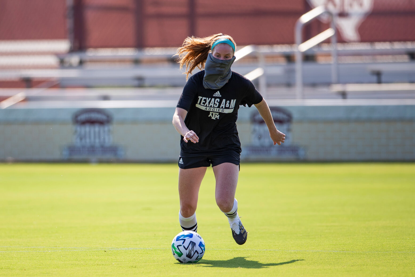 Texas A&M preseason soccer practice